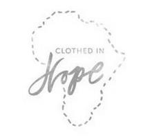 CLOTHED IN HOPE