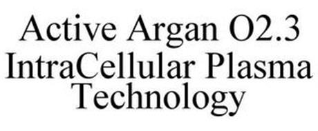 ACTIVE ARGAN O2.3 INTRACELLULAR PLASMA TECHNOLOGY