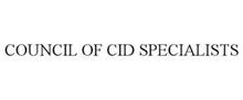 COUNCIL OF CID SPECIALISTS