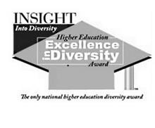 INSIGHT INTO DIVERSITY HIGHER EDUCATION EXCELLENCE IN DIVERSITY AWARD THE ONLY NATIONAL HIGHER EDUCATION DIVERSITY AWARD