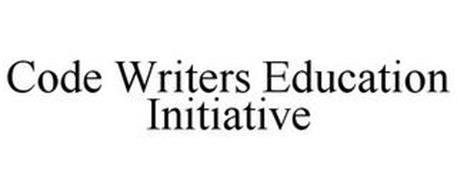 CODE WRITERS EDUCATION INITIATIVE