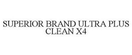 SUPERIOR BRAND ULTRA PLUS CLEAN X4