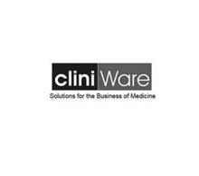 CLINI WARE SOLUTIONS FOR THE BUSINESS OF MEDICINE