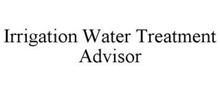 IRRIGATION WATER TREATMENT ADVISOR