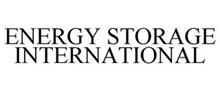 ENERGY STORAGE INTERNATIONAL