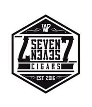 WP 7 SEVEN SEVEN 7 CIGARS EST. 2016