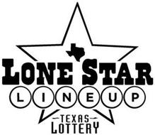 LONE STAR LINEUP - TEXAS - LOTTERY