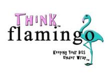 THINK FLAMINGO KEEPING YOUR BITS UNDER WRAP