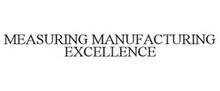MEASURING MANUFACTURING EXCELLENCE