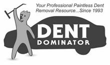 YOUR PROFESSIONAL PAINTLESS DENT REMOVAL RESOURCE...SINCE 1993 DENT DOMINATOR
