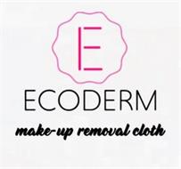 E ECODERM MAKE-UP REMOVAL CLOTH