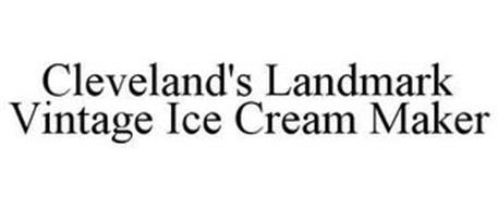 CLEVELAND'S LANDMARK VINTAGE ICE CREAM MAKER