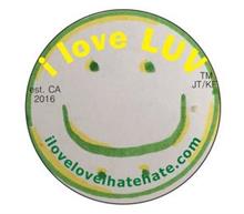 I LOVE LUV I LOVELOVEIHATEHATE.COM EST. CA 2016