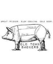 GREAT FRIENDS. SLOW COOKING. COLD BEER.  ALFRED ST. COLUMBUS ST. CAMERON ST. KING ST. WASHINGTON ST. OLD TOWN SMOKERS