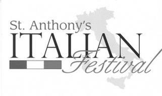 ST. ANTHONY'S ITALIAN FESTIVAL
