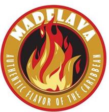 MADFLAVA AUTHENTIC FLAVOR OF THE CARIBBEAN