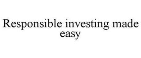 RESPONSIBLE INVESTING MADE EASY