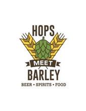 HOPS MEET BARLEY BEER SPIRITS FOOD