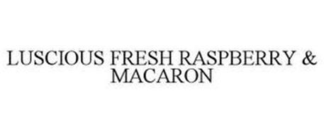 LUSCIOUS FRESH RASPBERRY & MACARON