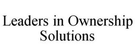 LEADERS IN OWNERSHIP SOLUTIONS