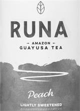 RUNA AMAZON GUAYUSA TEA PEACH LIGHTLY SWEETENED