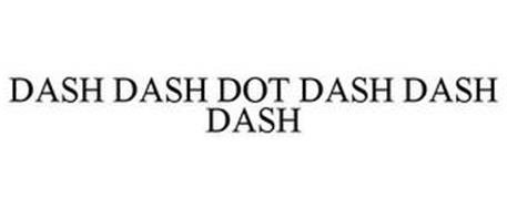 DASH DASH DOT DASH DASH DASH