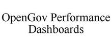 OPENGOV PERFORMANCE DASHBOARDS
