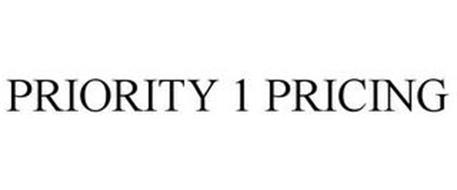 PRIORITY 1 PRICING