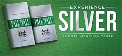 PALL MALL EST 1899 MENTHOL EXPERIENCE SILVER SMOOTH MENTHOL TASTE