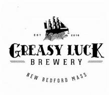 GREASY LUCK BREWERY EST 2016 NEW BEDFORD MASS