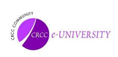 CRCC COMMUNITY CRCC E-UNIVERSITY