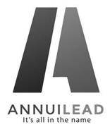 A ANNUILEAD IT'S ALL IN THE NAME