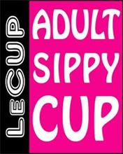 LECUP ADULT SIPPY CUP