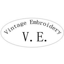 VINTAGE EMBROIDERY V.E.