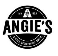 MN USA ANGIE'S SIMPLY. DELICIOUSLY. BOOM.