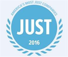 AMERICA'S MOST JUST COMPANIES JUST 2016