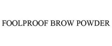 FOOLPROOF BROW POWDER