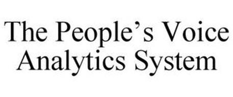 THE PEOPLE'S VOICE ANALYTICS SYSTEM