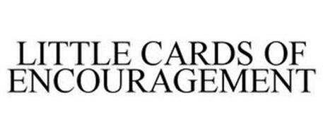LITTLE CARDS OF ENCOURAGEMENT