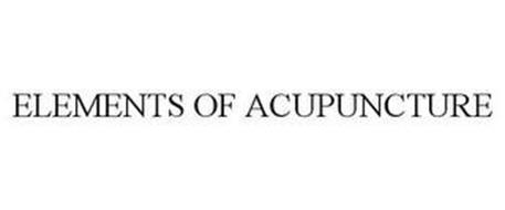 ELEMENTS OF ACUPUNCTURE