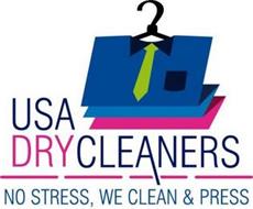 USA DRYCLEANERS NO STRESS, WE CLEAN & PRESS