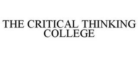 THE CRITICAL THINKING COLLEGE