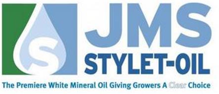 S JMS STYLET-OIL THE PREMIERE WHITE MINERAL OIL GIVING GROWERS A CLEAR CHOICE