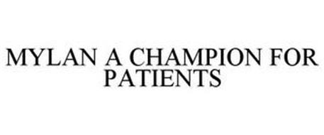 MYLAN A CHAMPION FOR PATIENTS
