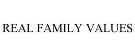 REAL.FAMILY. VALUES.