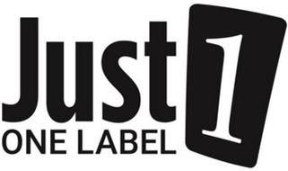 JUST ONE LABEL 1