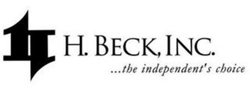 H. BECK, INC. ...THE INDEPENDENT'S CHOICE