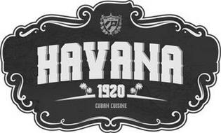 HAVANA 1920 CUBAN CUISINE
