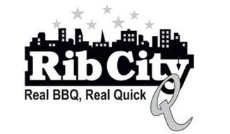 RIB CITY Q REAL BBQ, REAL QUICK