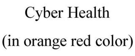 CYBER HEALTH (IN ORANGE RED COLOR)